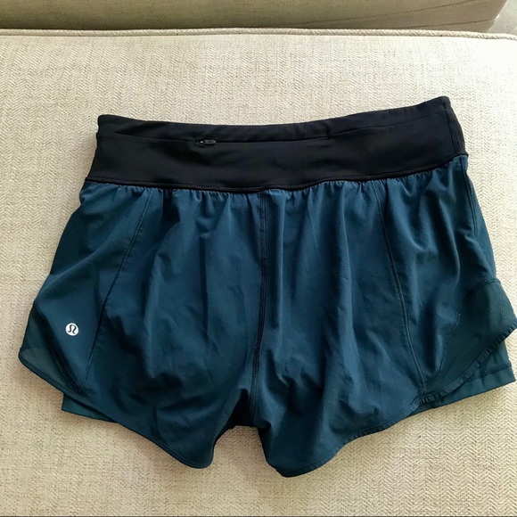 lululemon athletica Pants - Blue Lululemon shorts